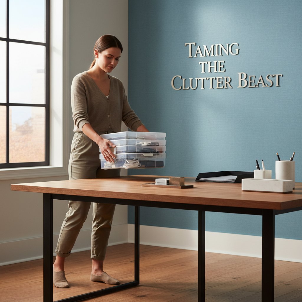 Taming the Clutter Beast: Towards an Organized Home