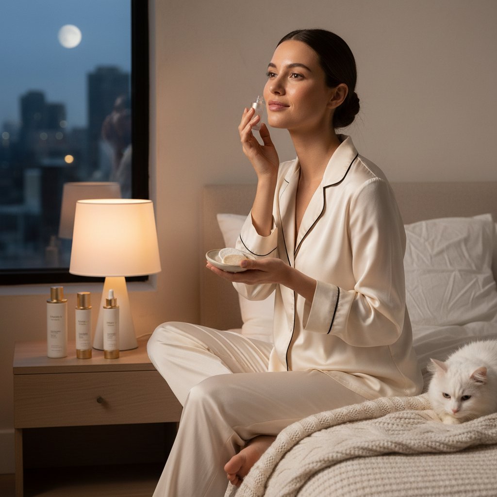 Beauty - Night Skincare Routines for Glowing Skin