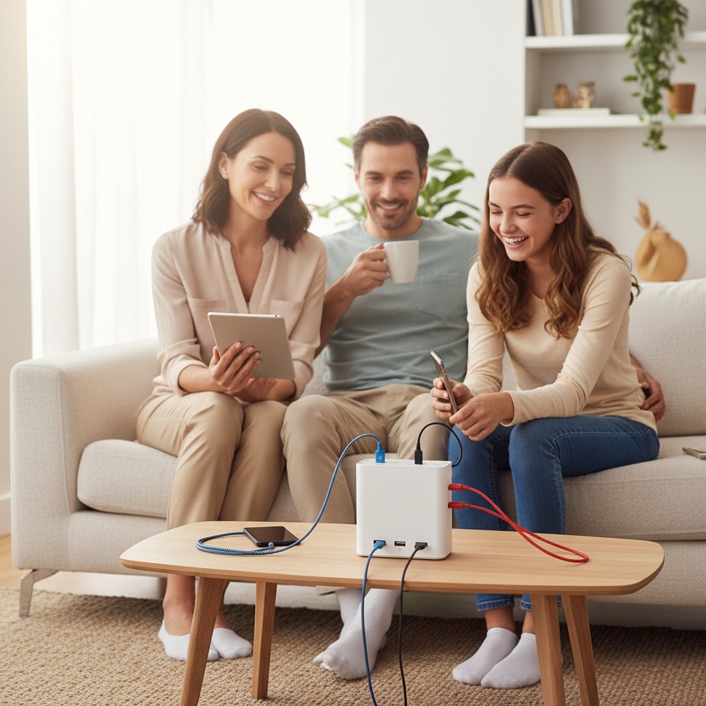 Tech - High-Speed Chargers for Multiple Devices