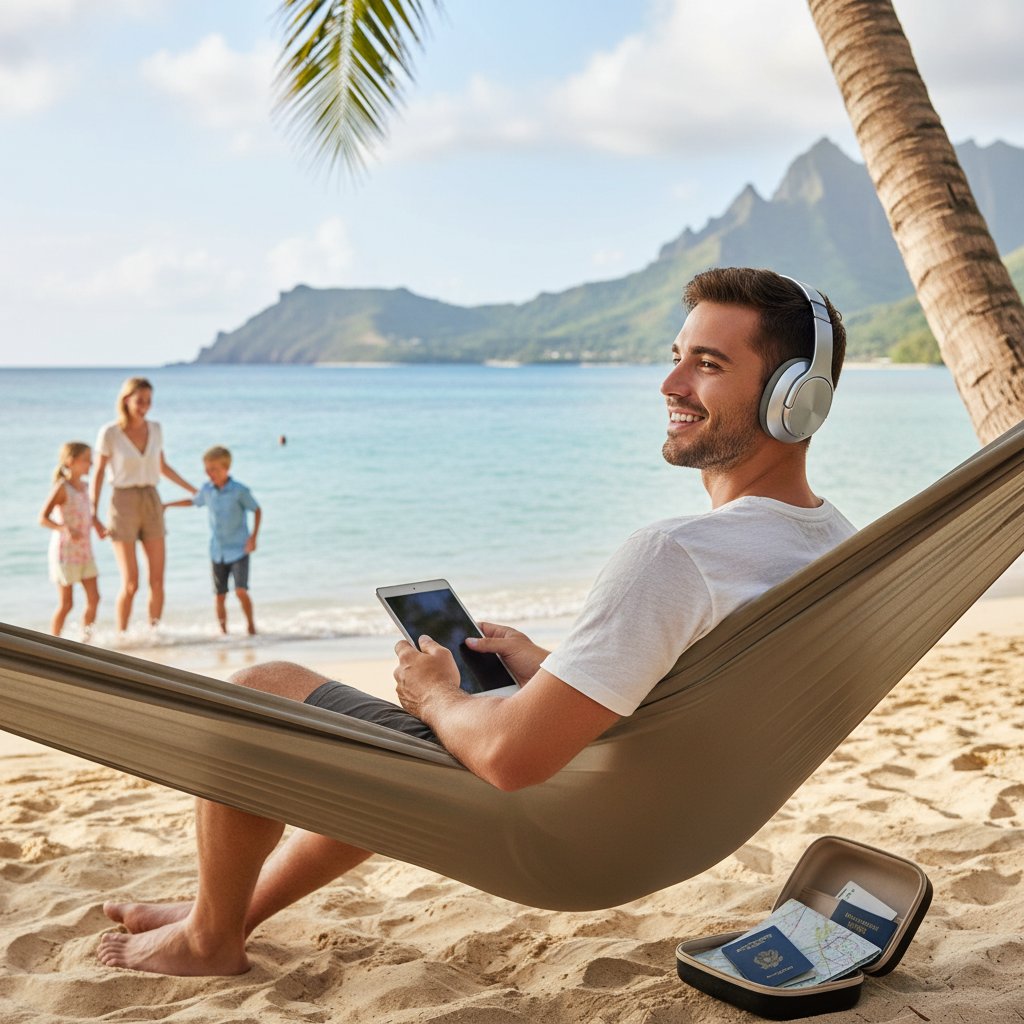 Tech - Noise-Canceling Headphones for Travel
